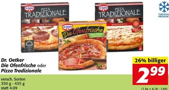 Strasser Markt Dr. Oetker Die Ofenfrische oder Pizza Tradizionale 350 g-435 g Angebot