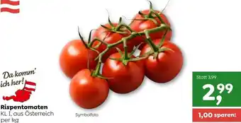 ADEG Rispentomaten per kg Angebot