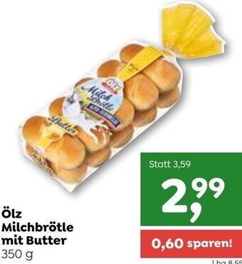 ADEG Ölz Milchbrötle mit Butter 350 g Angebot