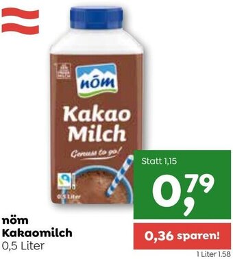 ADEG Nöm Kakaomilch 0,5 Liter Angebot