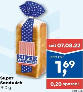 ADEG Super Sandwich 750 g Angebot