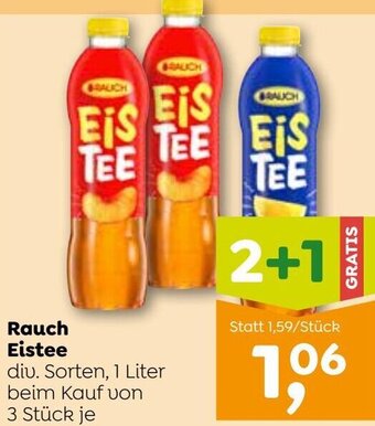 ADEG Rauch Eistee 1 Liter Angebot