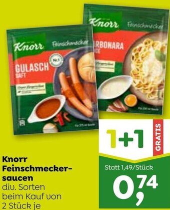 ADEG Knorr Feinschmecker Saucen Angebot