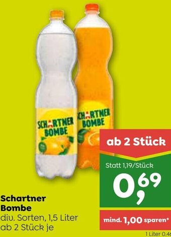 ADEG Schartner Bombe 1,5 Liter Angebot