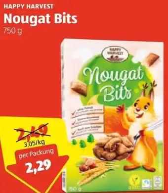 Hofer Happy Harvest Nougat Bits 750 g Angebot