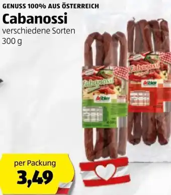 Hofer Cabanossi 300 g Angebot