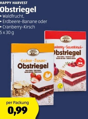 Hofer Obstriegel 5 x 30 g Angebot