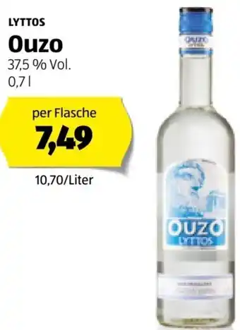 Hofer Ouzo 0,7 l Angebot