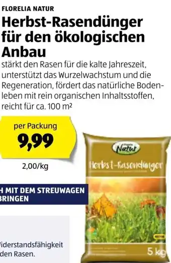 Hofer Herbst-Rasendünger für den ökologischen Anbau Angebot