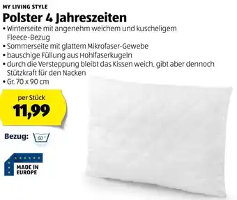 Hofer Polster 4 Jahreszeiten Angebot