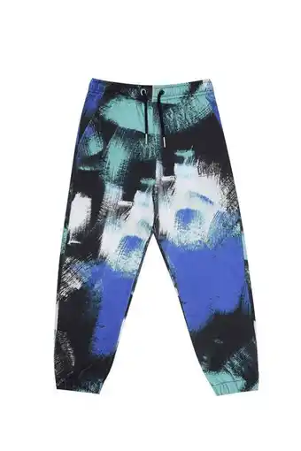 Diesel Brushstroke sweathose mit logo Angebot