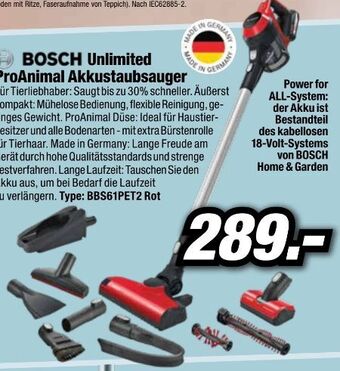 Red Zac Akkusauger bbs61pet2 Angebot