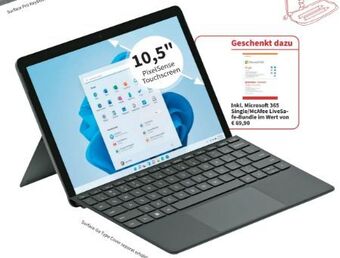 Media Markt Notebook surface laptop go3 Angebot