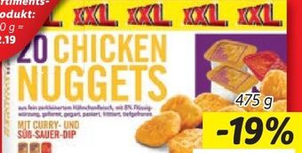 Lidl Chicken nuggets Angebot
