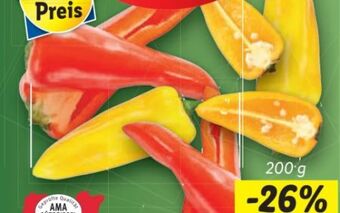 Lidl Paprika mix Angebot