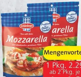 Spar Schärdinger Mozzarella Gerieben Angebot