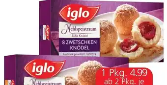 Spar Iglo Süße knödel 400-530g Angebot