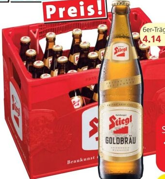 Spar Stiegl Goldbräu 0.5 Liter Angebot