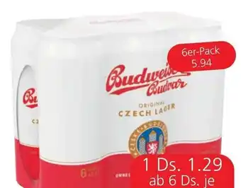 Spar Budweiser Budvar Czech Lager Angebot