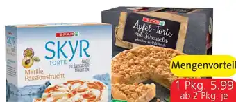 Spar Spar Apfeltorte 560 g Oder Skyr Torte Angebot