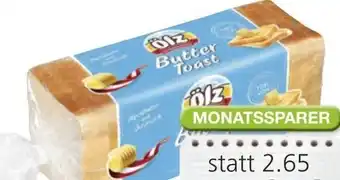 Spar Meisterbäcker Ölz Buttertoast 500g Angebot