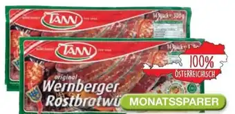 Spar Taw Wernberger Rostbratwürstel Angebot