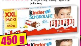 Norma Kinder schokolade Angebot
