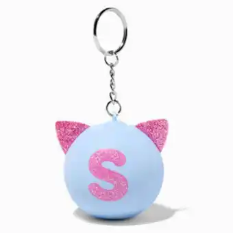 Claire's Initial cat ears stress ball keychain - s Angebot