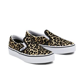 Vans Kinder flocked leopard classic slip-on schuhe (4-8 jahre) Angebot