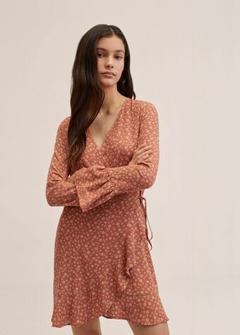 Mango Kleid mit blumendruck Angebot
