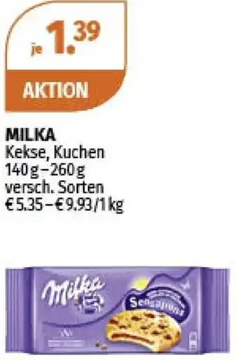 Müller Milka 140g-260g Angebot
