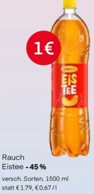 MPreis Rauch Eistee 1500ml Angebot