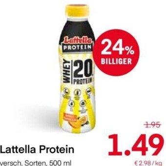 MPreis Lattella Protein 500 ml Angebot