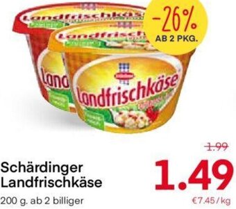 MPreis Schärdinger Landfrischkäse 200 g Angebot