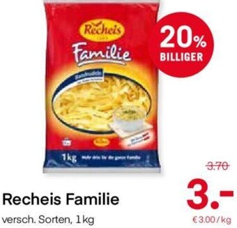 MPreis Recheis Familie 1 kg Angebot