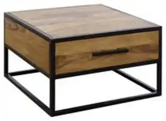Mömax Couchtisch "wl5.623" , ca. 65x65 cm, aus sheesham Angebot