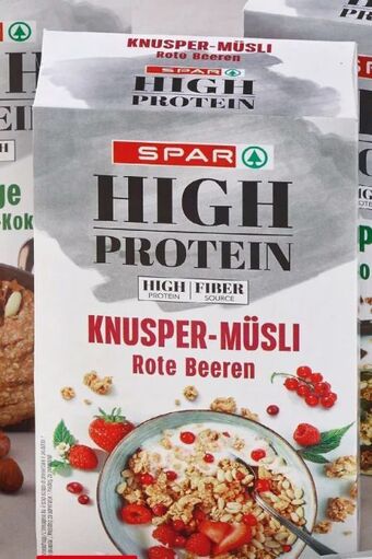 Interspar High protein knuspermüsli Angebot