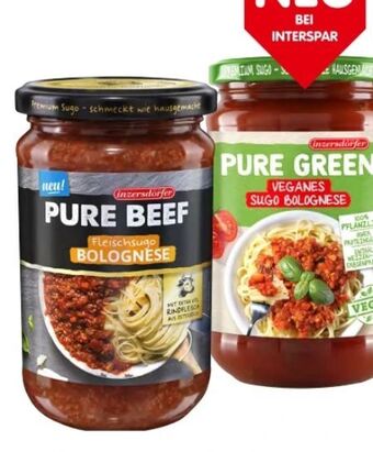 Interspar Sugo pure beef Angebot