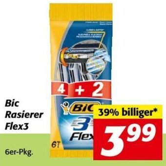 Nah&Frisch BIC Rasierer Flex3 Angebot