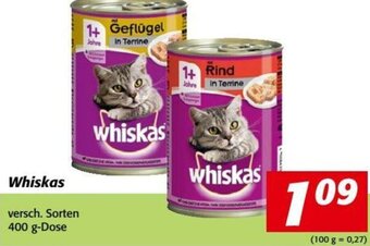 Nah&Frisch Whiskas 400 g Angebot