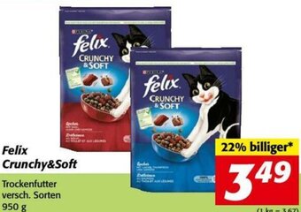Nah&Frisch Felix Crunchy&Soft 950 g Angebot