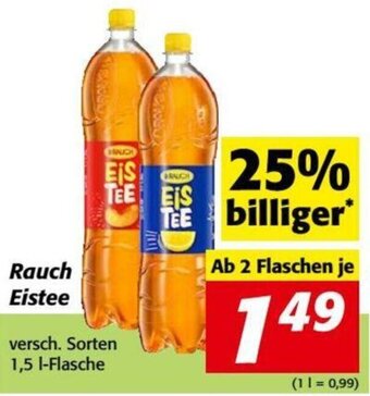 Nah&Frisch Rauch Eistee 1,5 L Angebot