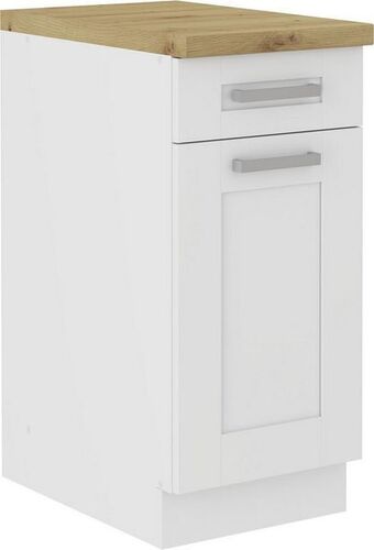 Möbelix Küchenunterschrank luisa b: 40 cm weiß mit lade Angebot