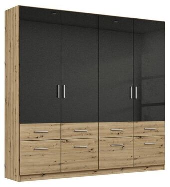 Möbelix Drehtürenschrank 181 cm celle extra, eiche dekor/effektgrau Angebot