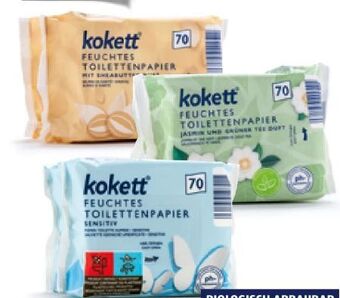 Hofer Toilettenpapier feucht pure Angebot
