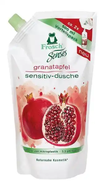 dm Senses sensitiv-dusche granatapfel nachfüllbeutel Angebot
