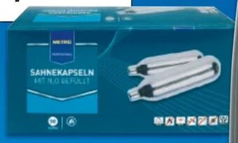 Metro Sahnekapseln Angebot
