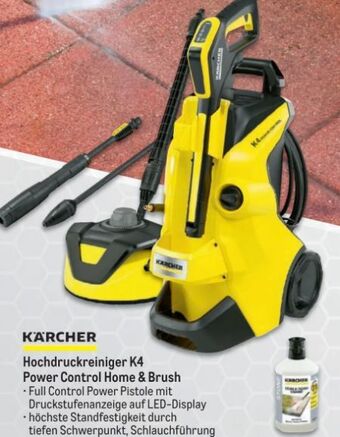 Metro Hochdruckreiniger k4 power control home & brush Angebot