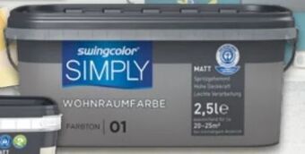 Bauhaus Wohnraumfarbe simply Angebot