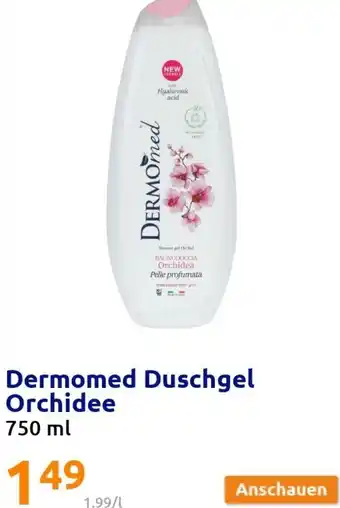 Action Dermomed Duschgel Orchidee 750ml Angebot